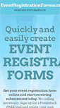 Mobile Screenshot of eventregistrationforms.com